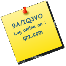 9A/IQ3VO Log online on : qrz.com