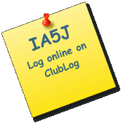 IA5J Log online on  ClubLog