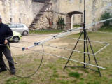 Particolare dell'elemento radiante dell'antenna LFA